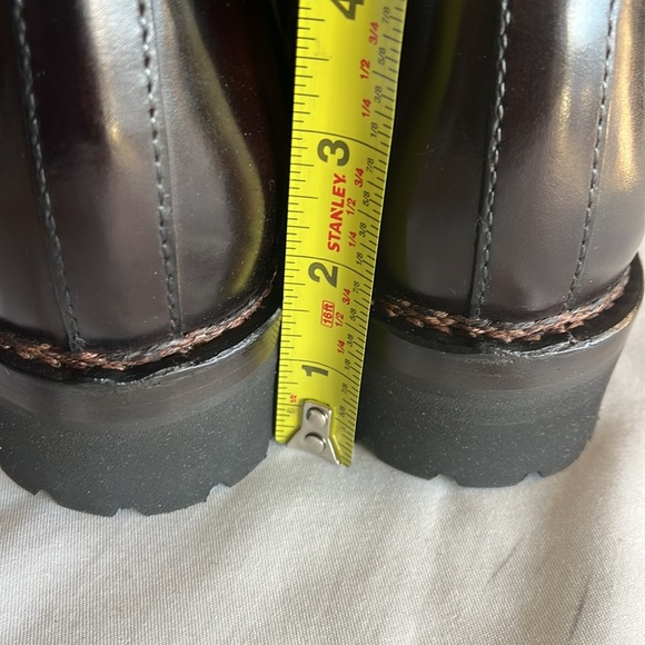 Ralph Lauren Luxurious. Jenkins Leather Shearling Fur Boots. Made in Italy. - Picture 4 of 16